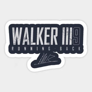 Kenneth Walker III Seattle Elite Sticker